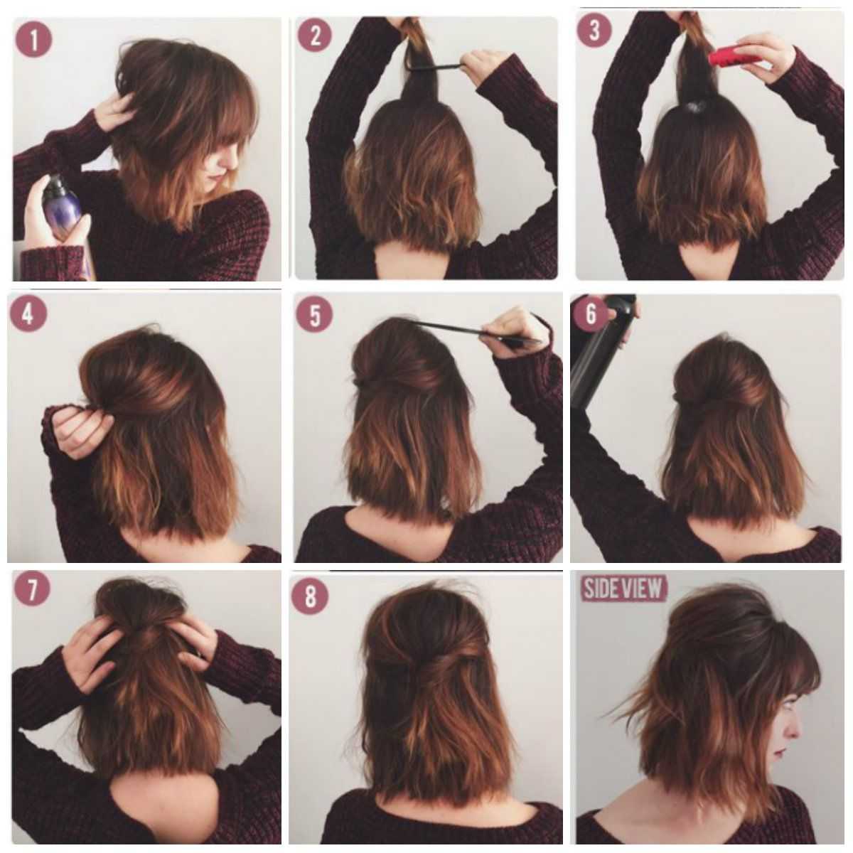 Прически на короткие волосы на каждый день: 11 легких вариантов