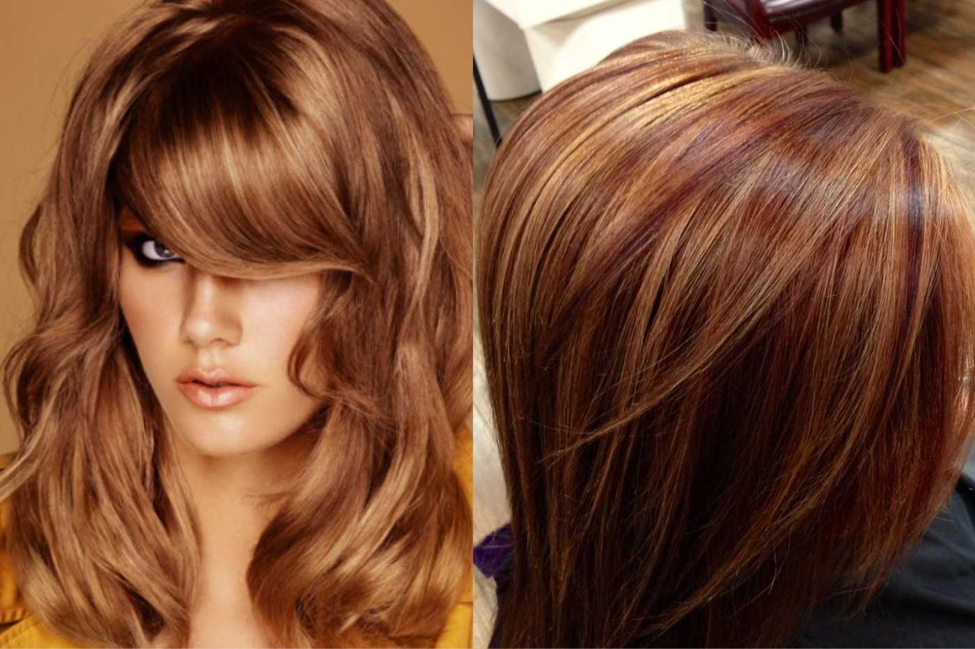 Цвет волос карамель шоколад фото на волосах