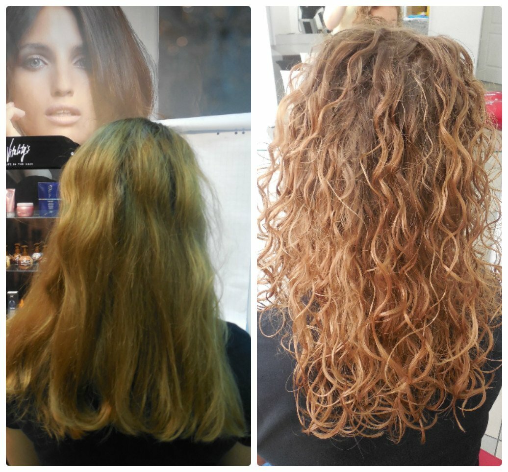 Текстурирование волос что это фото до и после
