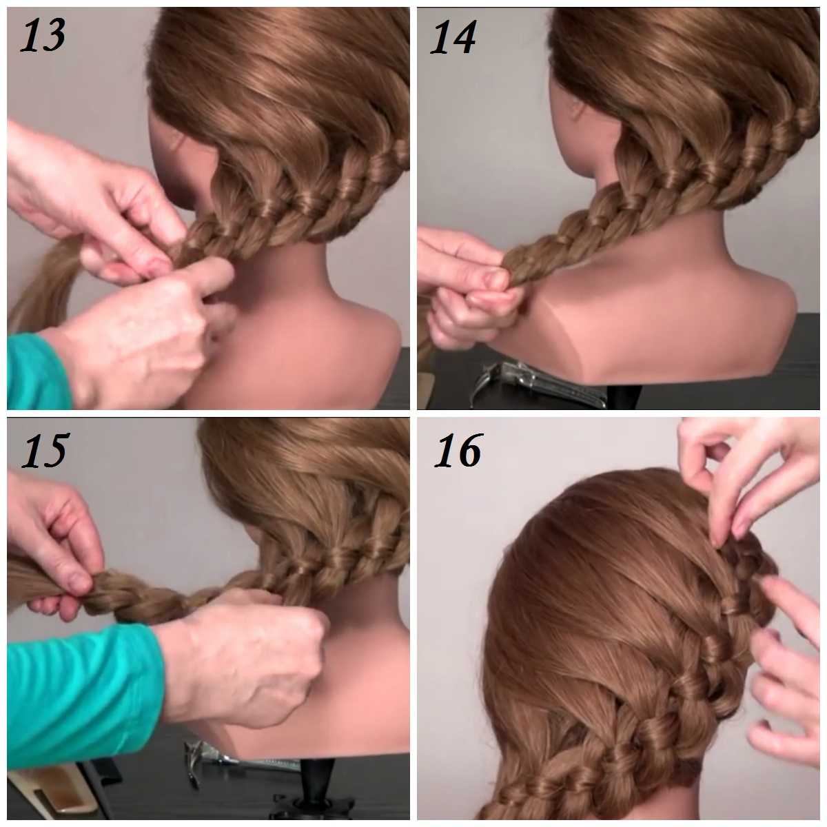 Плетение кос для девочек пошагово с фото