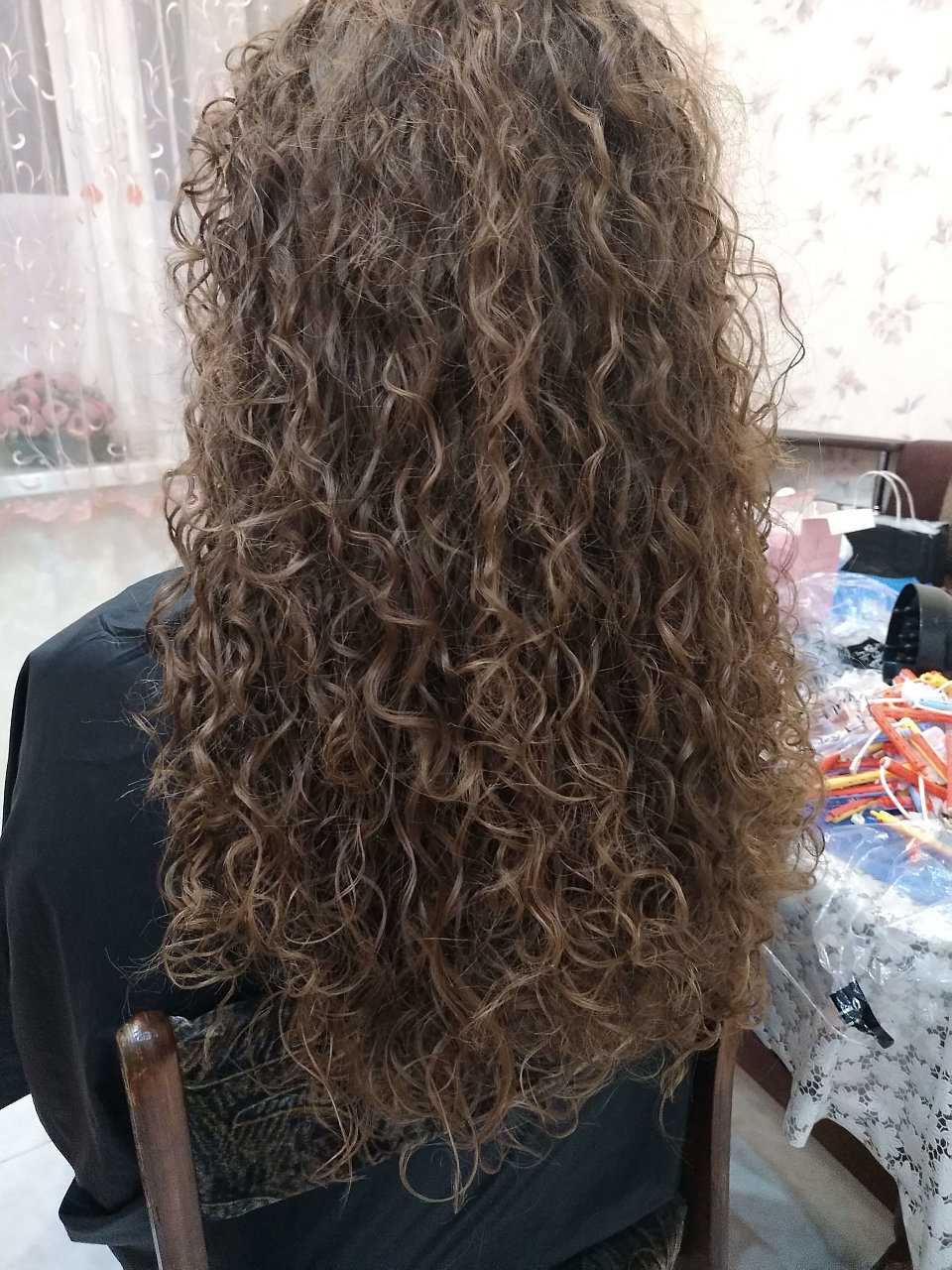 Химка на длинные волосы