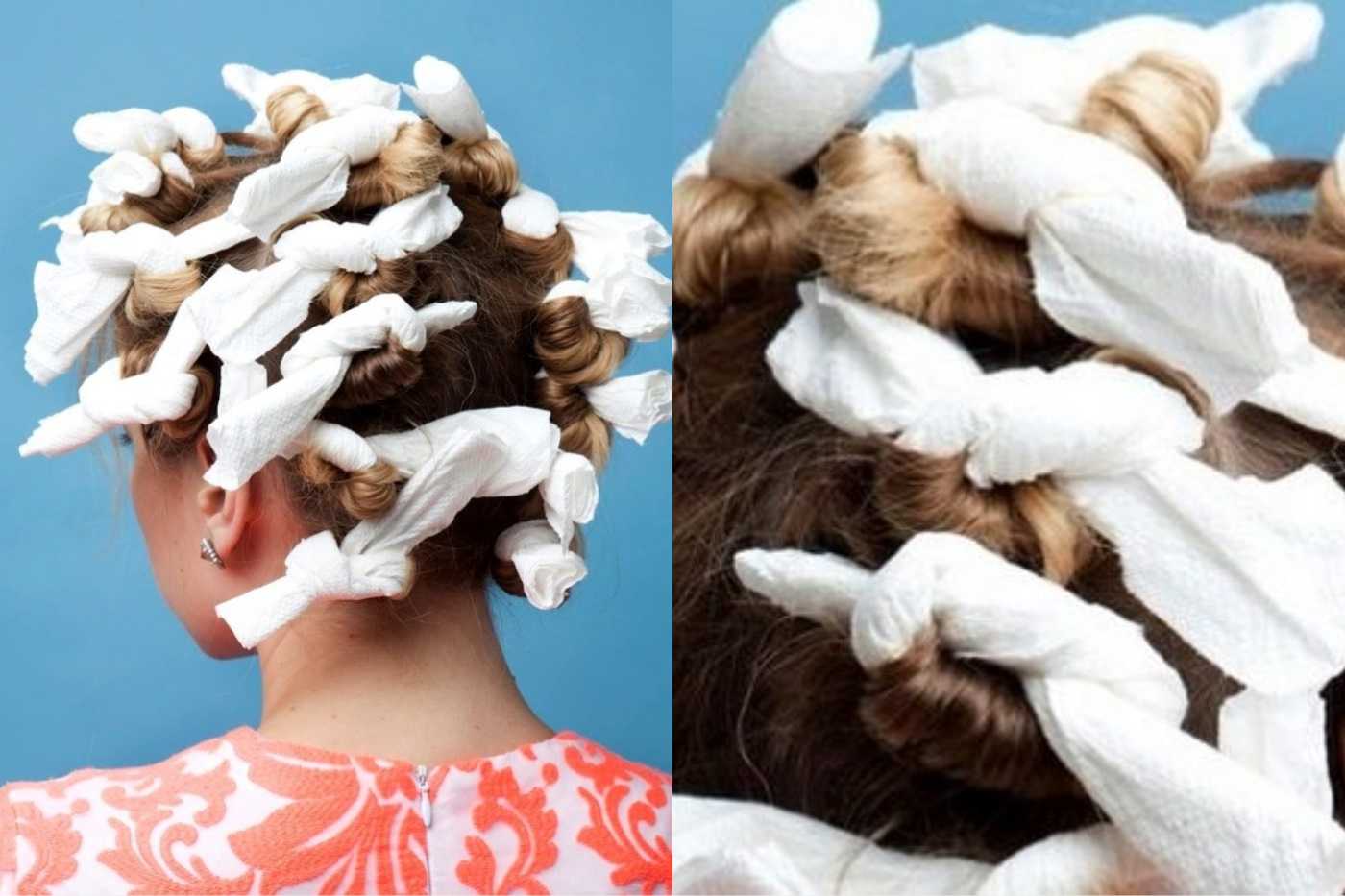 Как накрутить волосы на тряпочки: пошаговая инструкция с фото