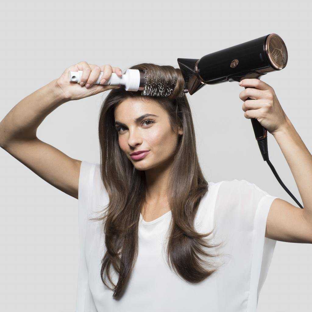 Как правильно сушить волосы феном: укладка феном длинных волос