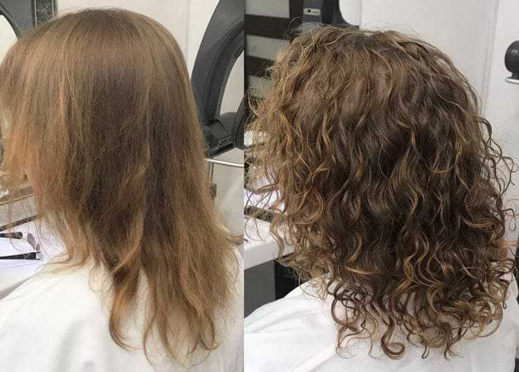 Долговременная укладка волос — плюсы и минусы, фото до и после на короткие, средние и длинные волосы