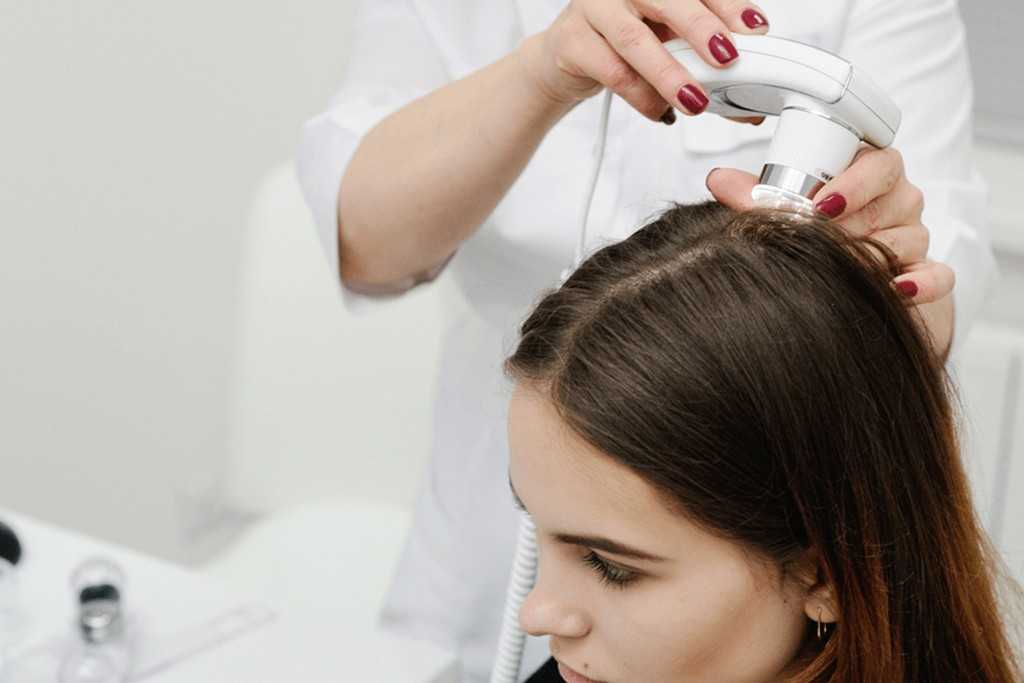 Эффективность лечебного криомассажа волосистой части головы