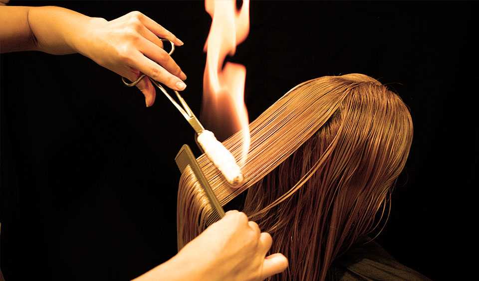Лечение волос огнем : что, как и зачем