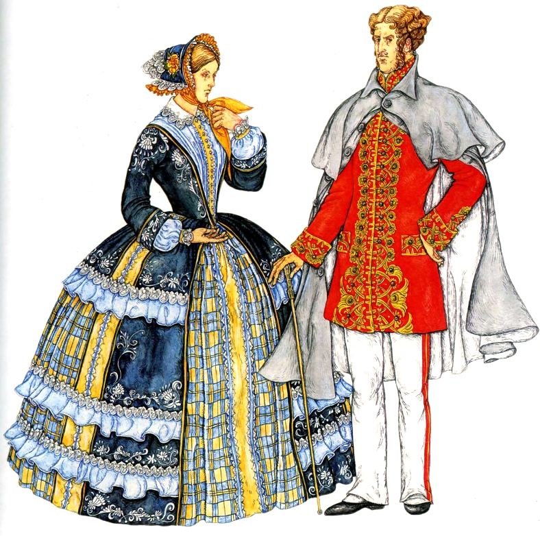 Одежда дворян