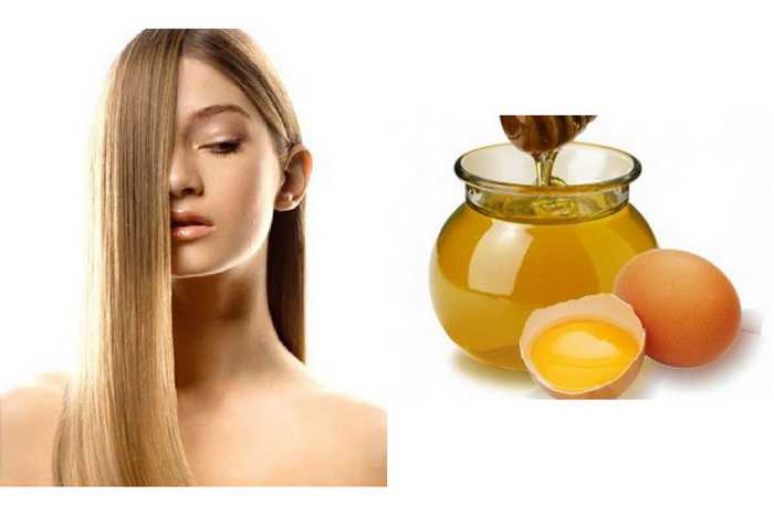 Маска с медом и яйцом для роста волос