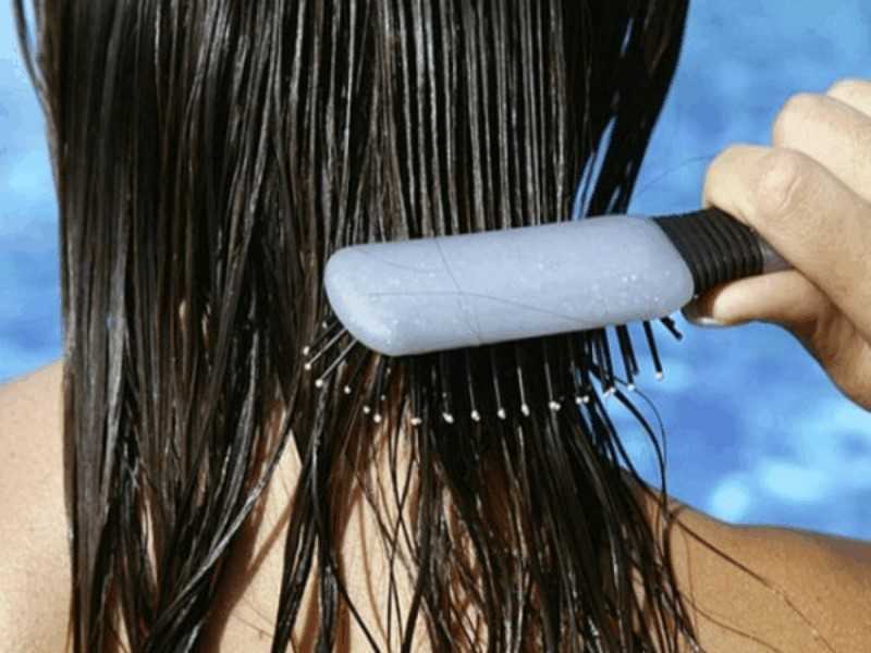Как хорошо укладывать волосы когда они мокрые