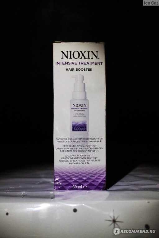 Усилитель роста волос nioxin booster (ниоксин) 100 мл