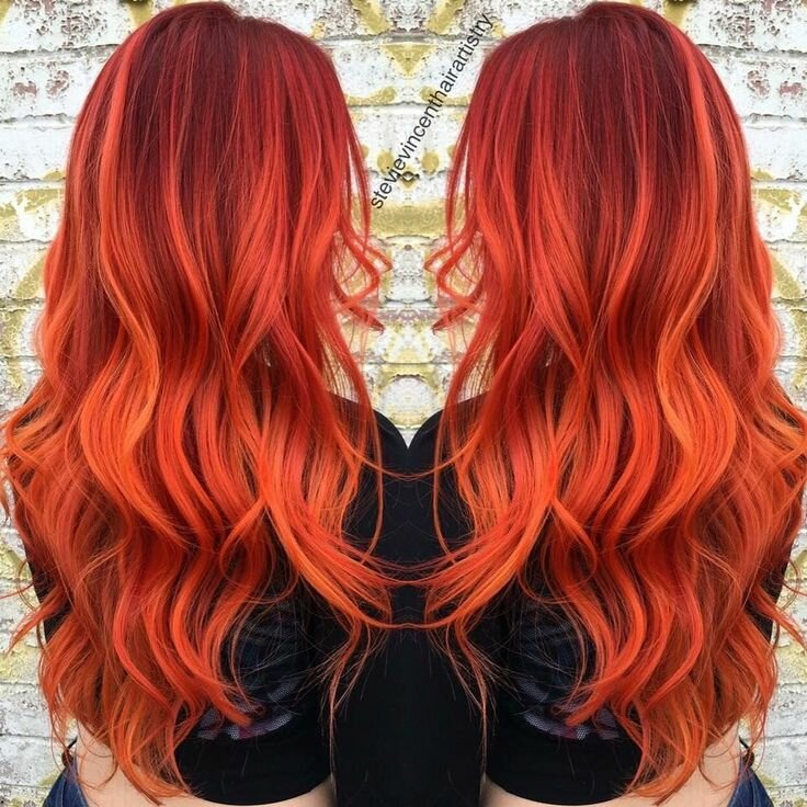 Потрясающие рыжие волосы (50 фото) — какие бывают оттенки? как покрасить волосы домашних условиях и как я крашу волосы самостоятельно в рыжий цвет