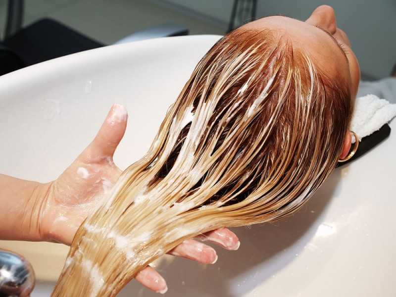 Тонирование волос после мелирования