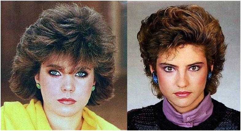 Фото женских причёсок 80-х годов