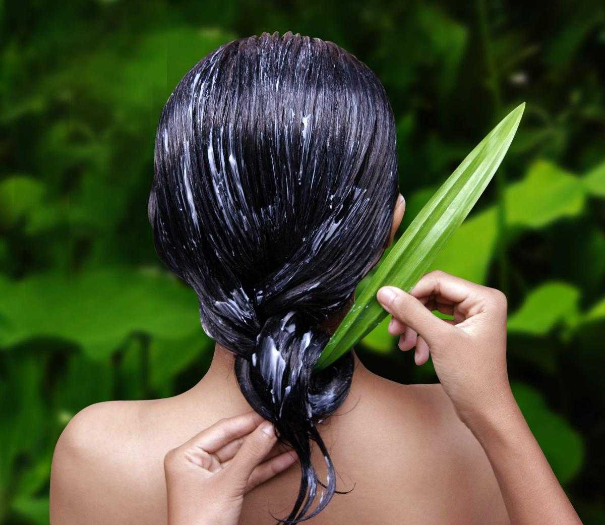 Маска для волос из женского журнала