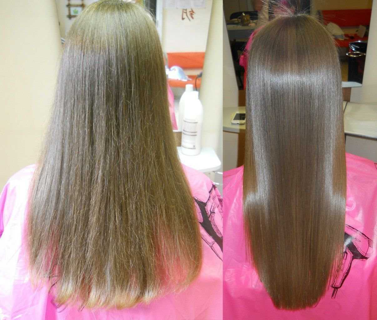 Перманентное выпрямление волос – фото до и после,обзор,цены и отзывы