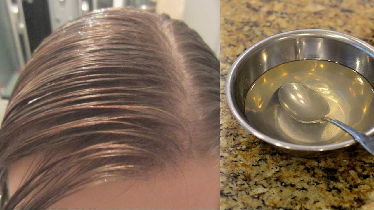 Маска для волос с желатином