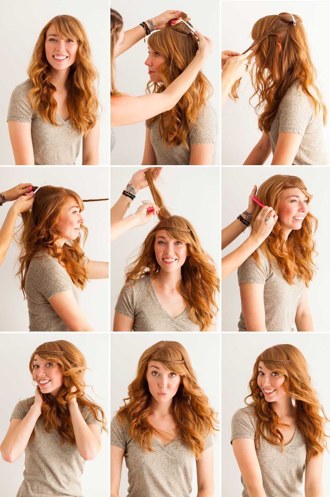 Как накрутить волосы самой себе