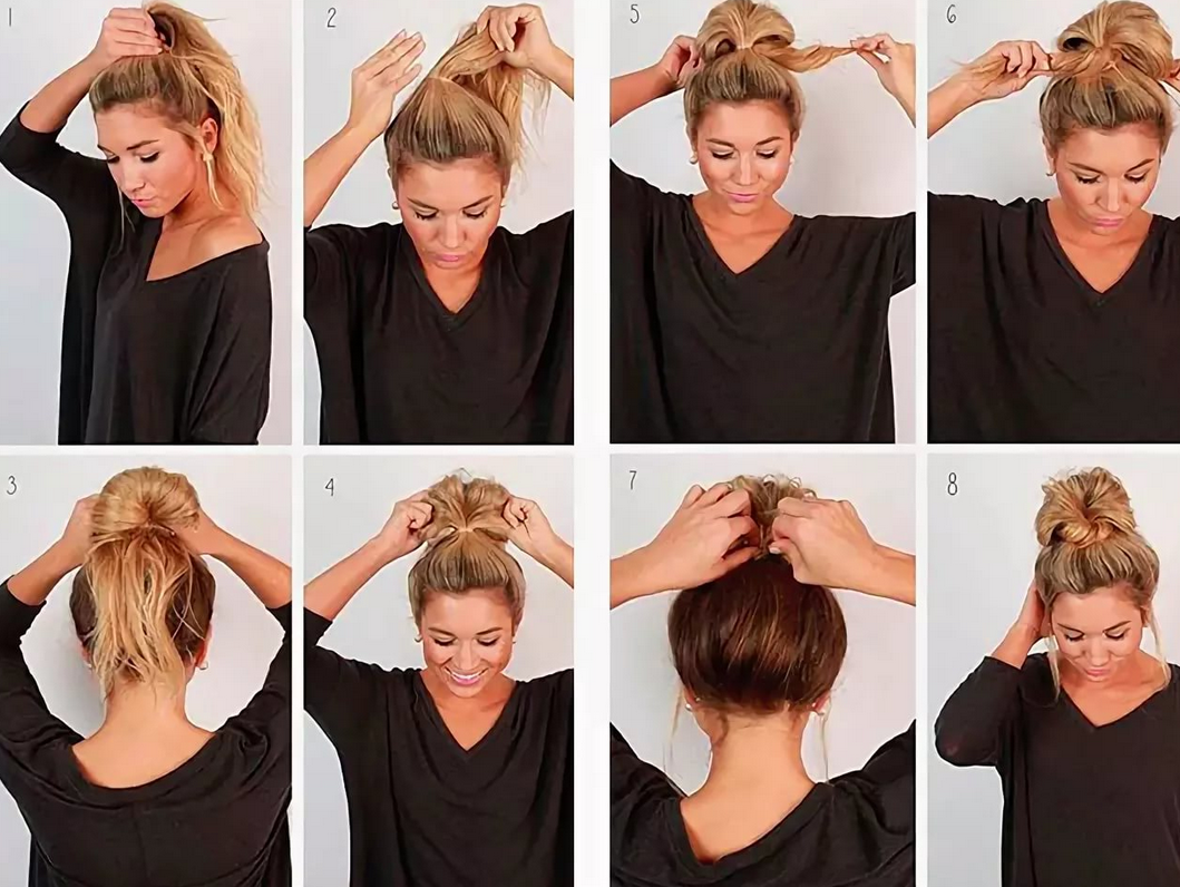 Прически на каждый день на средние волосы. инструкция, фото. как быстро и красиво сделать легкие укладки