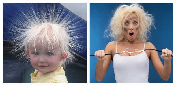 Что делать с электризующимися волосами: средства от статики