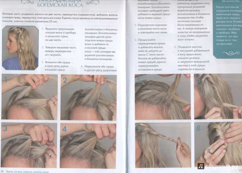 Как сделать жгутики на волосах?