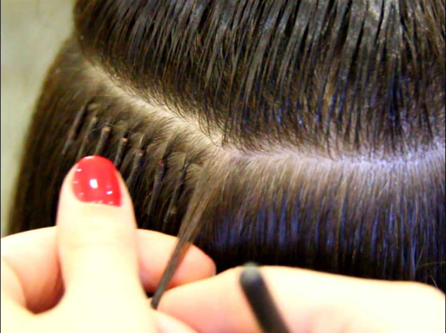 Бескапсульное наращивание волос: выбор лучшего способа