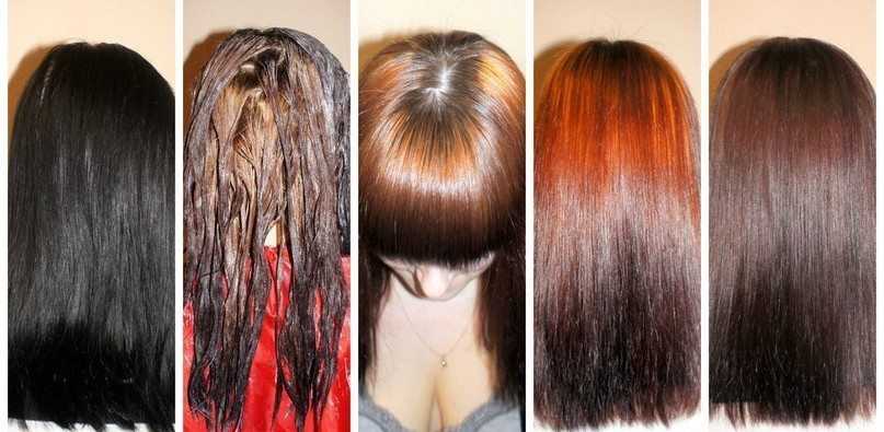 Если нанести на окрашенные волосы более темную краску с волос
