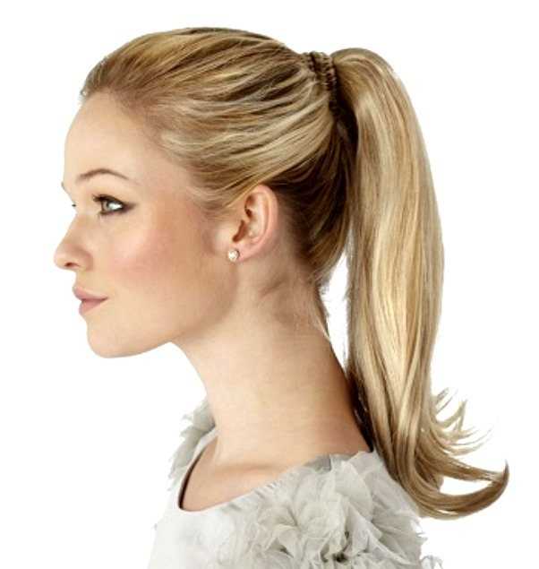 Прическа «хвост» для девушек: варианты для длинных и средних волос