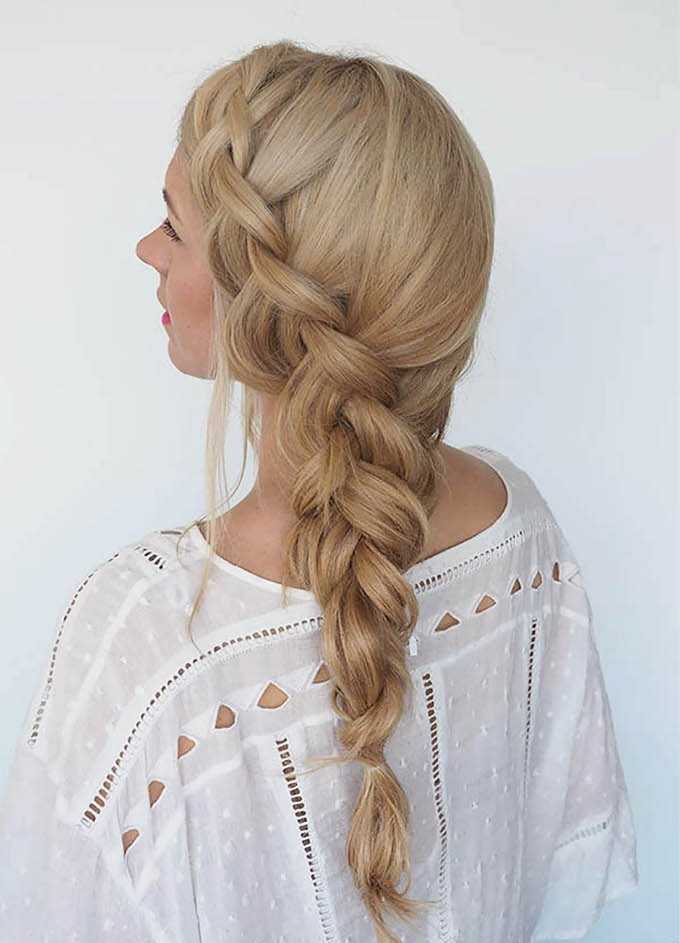 Плетение кос на длинные волосы. прически для девочек в школу, греческая, объемная, французские косички