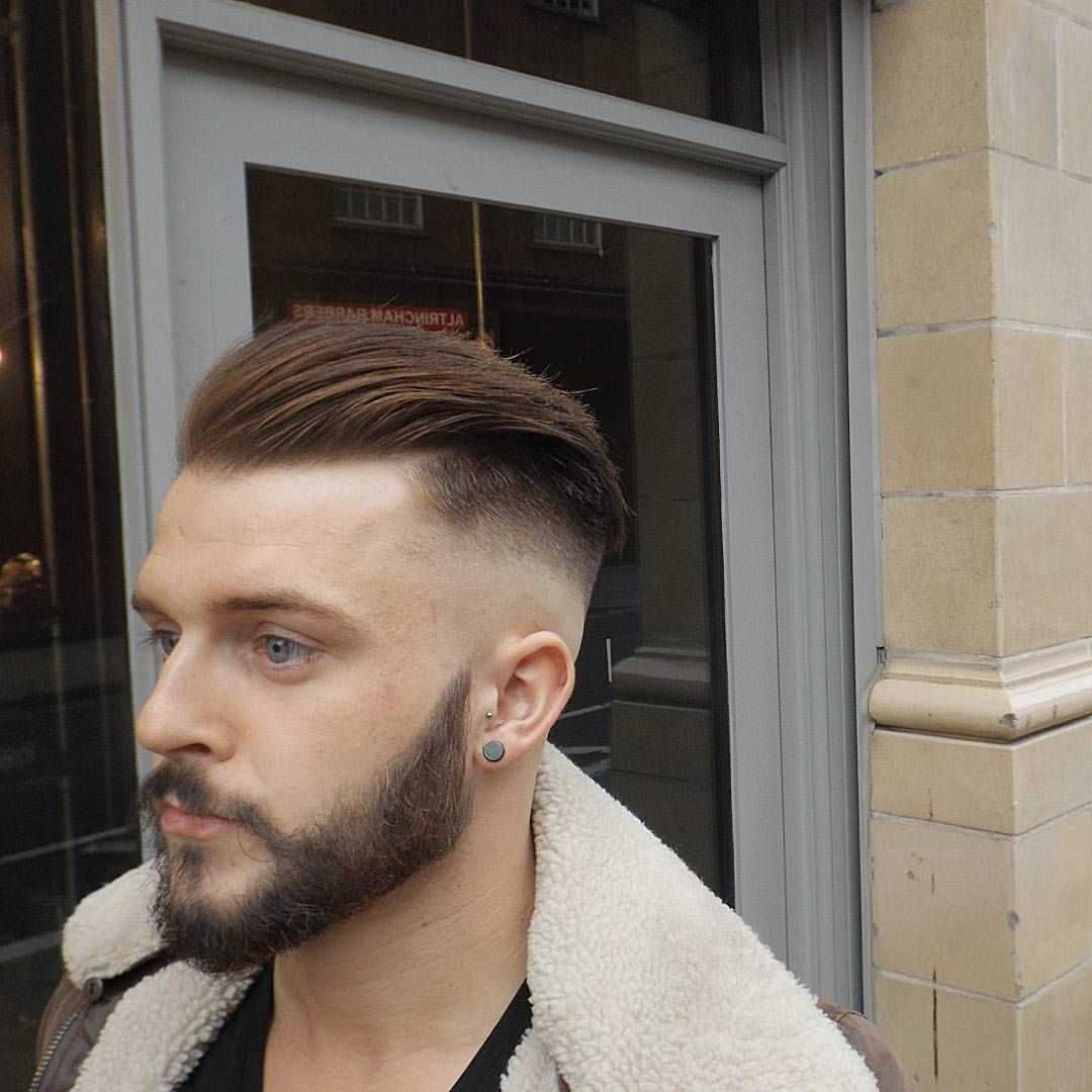 Фото мужской причёски андеркат