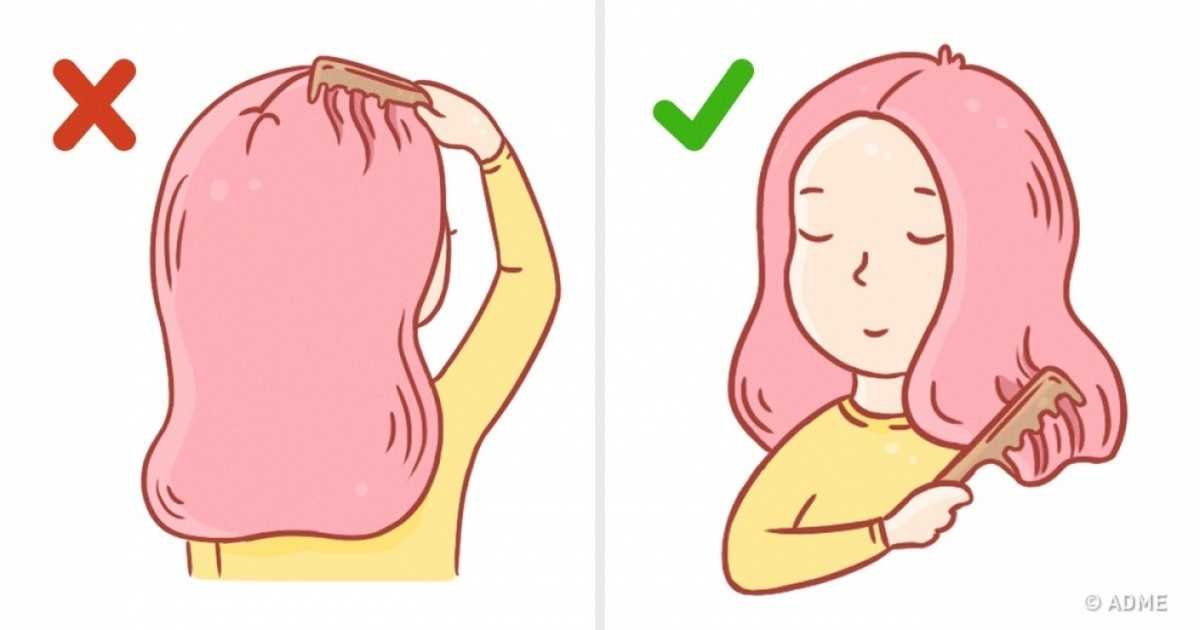 Почему нельзя часто расчесывать волосы. как правильно расчесывать длинные волосы