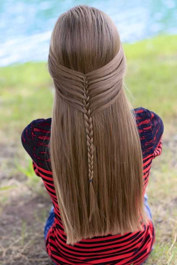 Коса русалки — прическа на длинные волосы. как плести браслет из резинок «коса русалки» как плетется коса русалки
