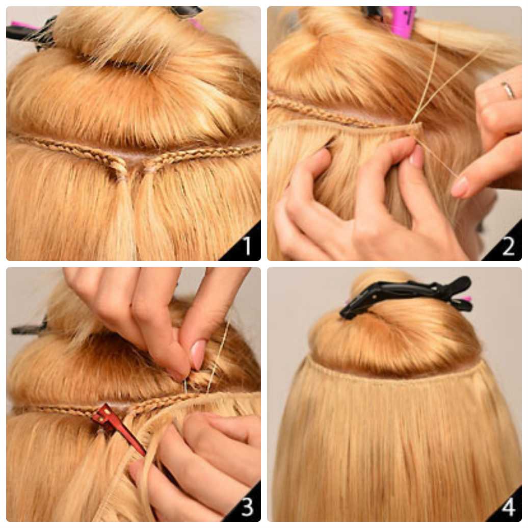 Наращивание волос: длина и густота прически