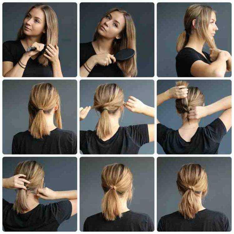 Как уложить короткие волосы пошагово своими руками. фото, видео
