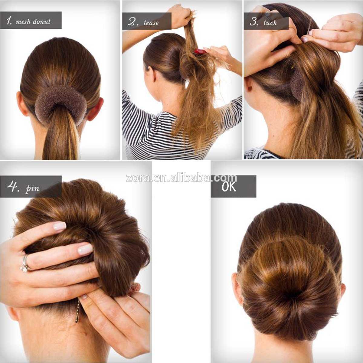 Как красиво собрать волосы длинные, средние и короткие