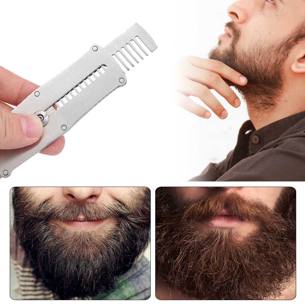 Расческа для бороды — разновидности, где купить и как пользоваться