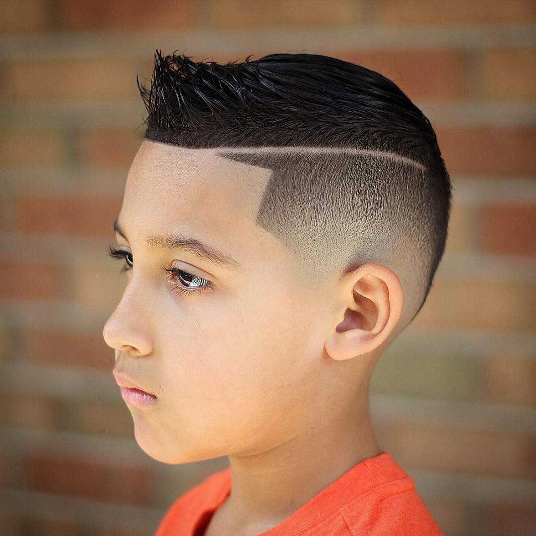 Фото модной причёски для мальчиков 12 лет