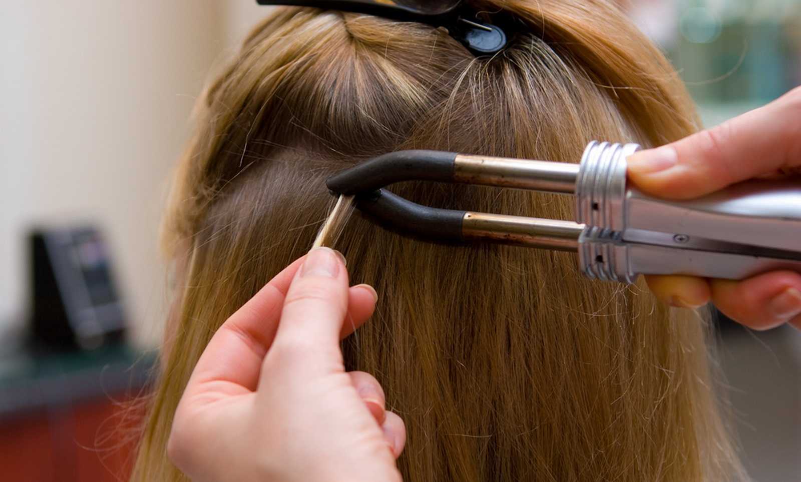 Технология капсульного наращивания волос