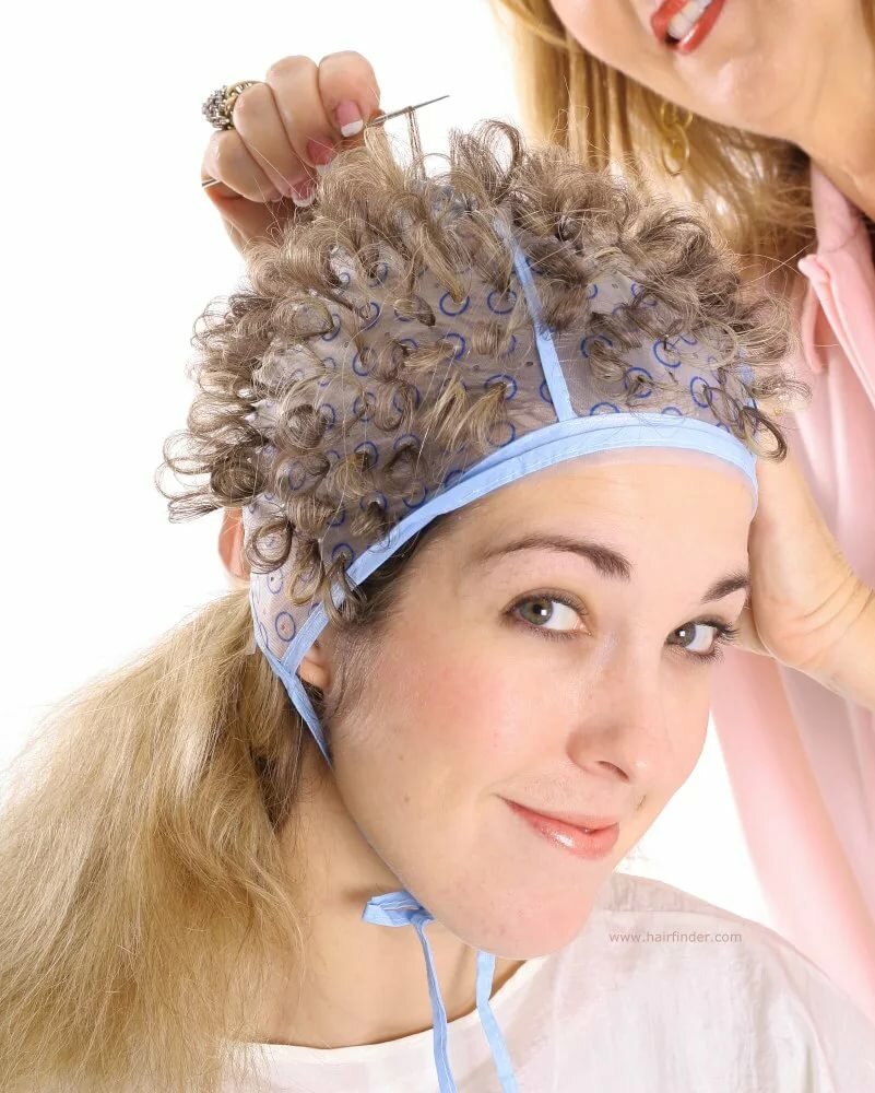 Мелирование волос через шапочку в домашних условиях