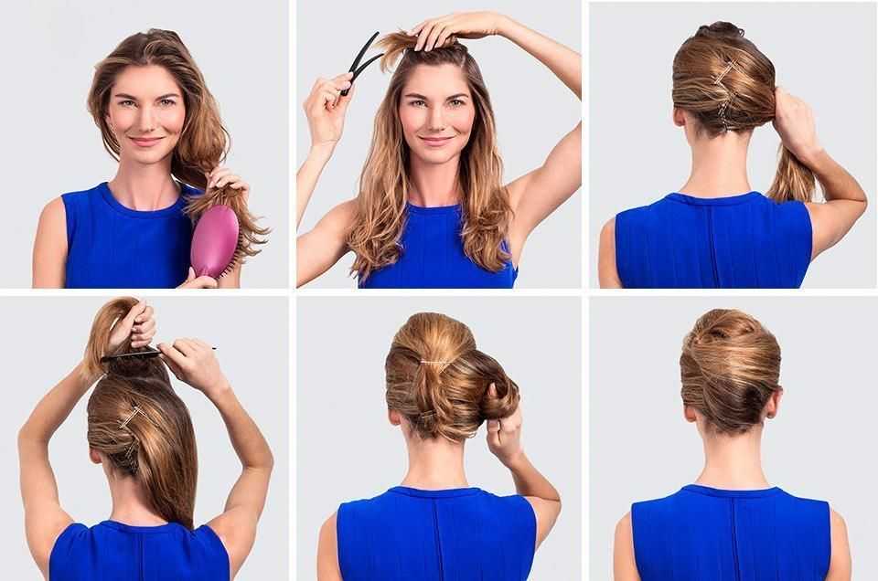 Как сделать прическу ракушка на длинные, средние и короткие волосы — пошаговые фото