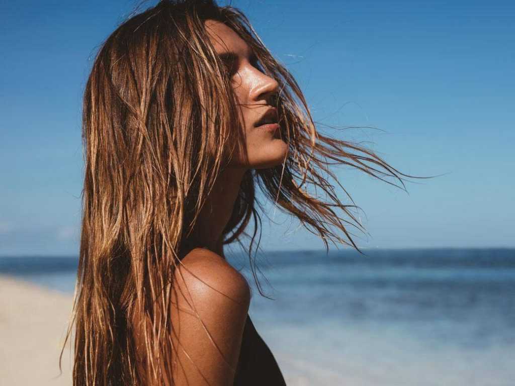 Как снять солнце в волосах