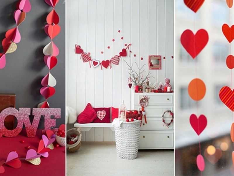 Романтичный маникюр с сердечками ко дню влюбленных — фото идеи 2020