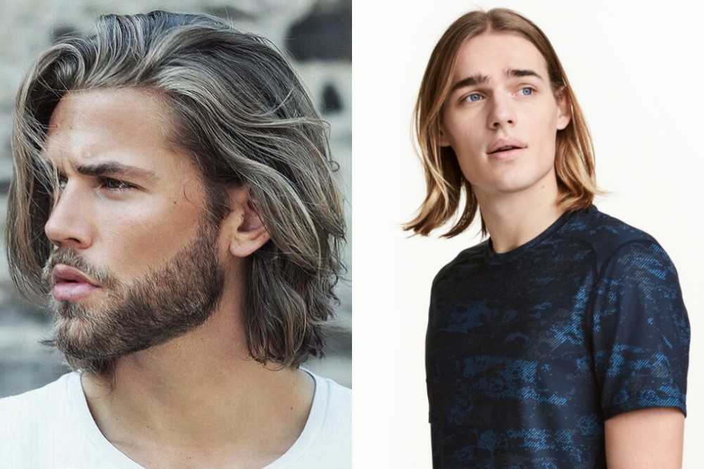 Модные мужские стрижки на длинные волосы 2018 фото