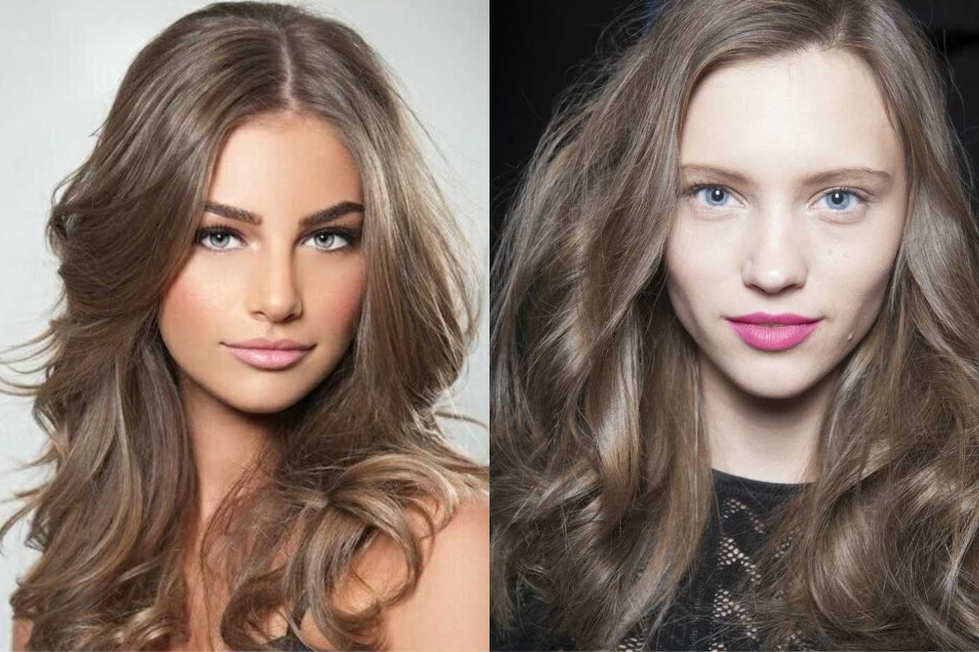 Средне-русый цвет волос. фото до и после окрашивания, краски для мелирования, палитра