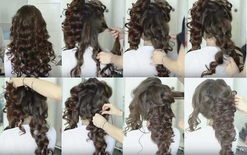 Прически на длинные волосы - 150 вариантов, фото и видео уроки