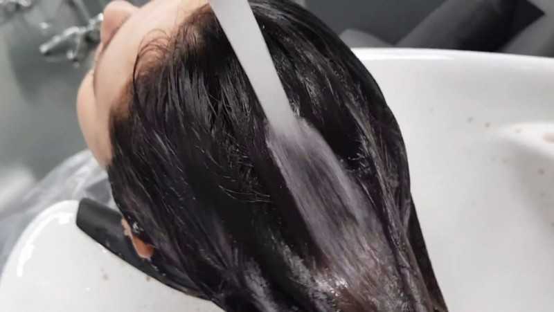 Тонирование волос после мелирования