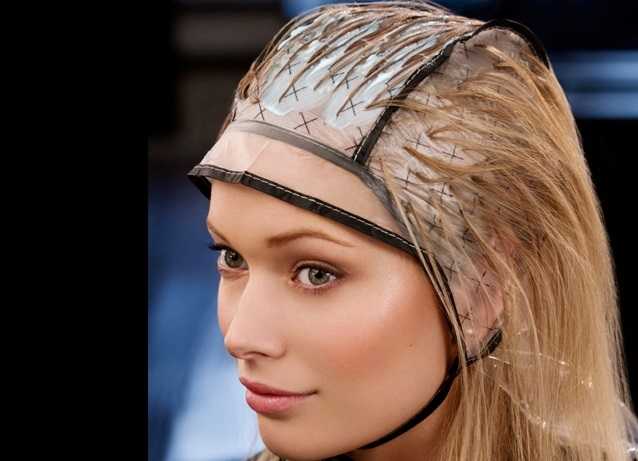 Как уменьшить силиконовую шапочку для мелирования. мелирование волос на фольгу и через шапочку в домашних условиях