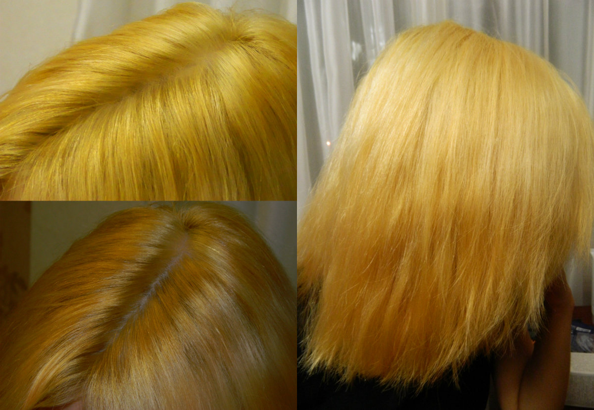 Домашние способы убрать желтизну с волос