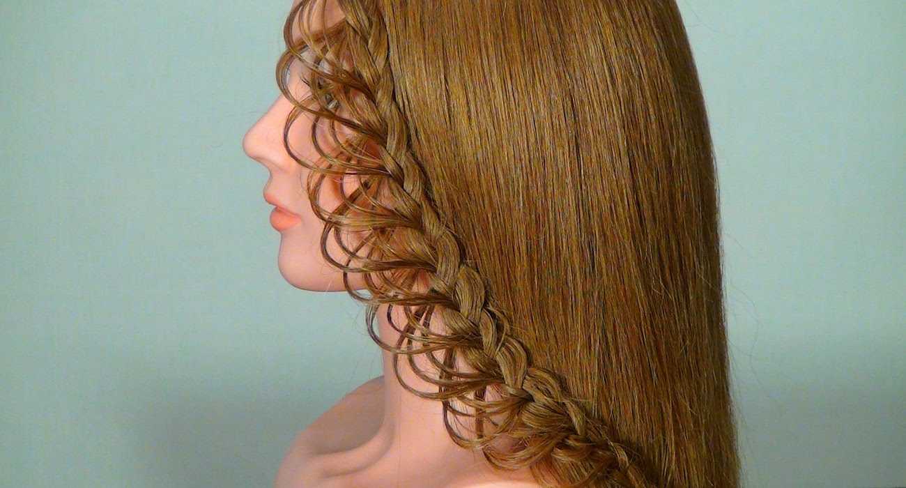 Косы на средние волосы: 100 идей плетений на фото