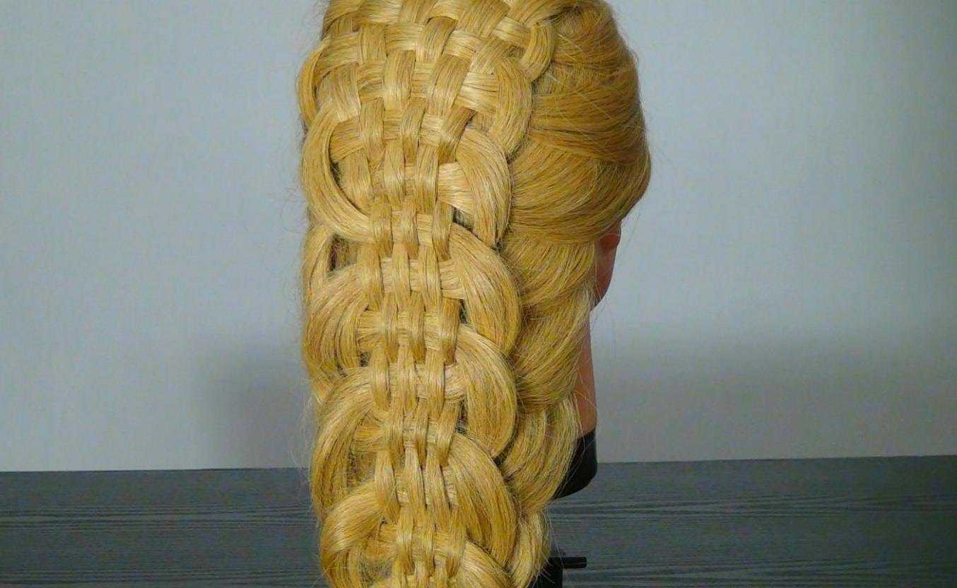 Ажурные косы: кружево в волосах
