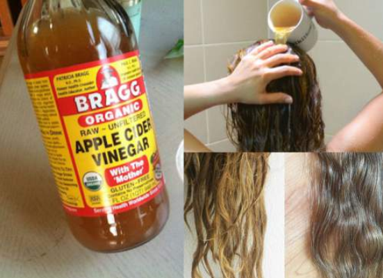 Ополаскивание волос яблочным уксусом
